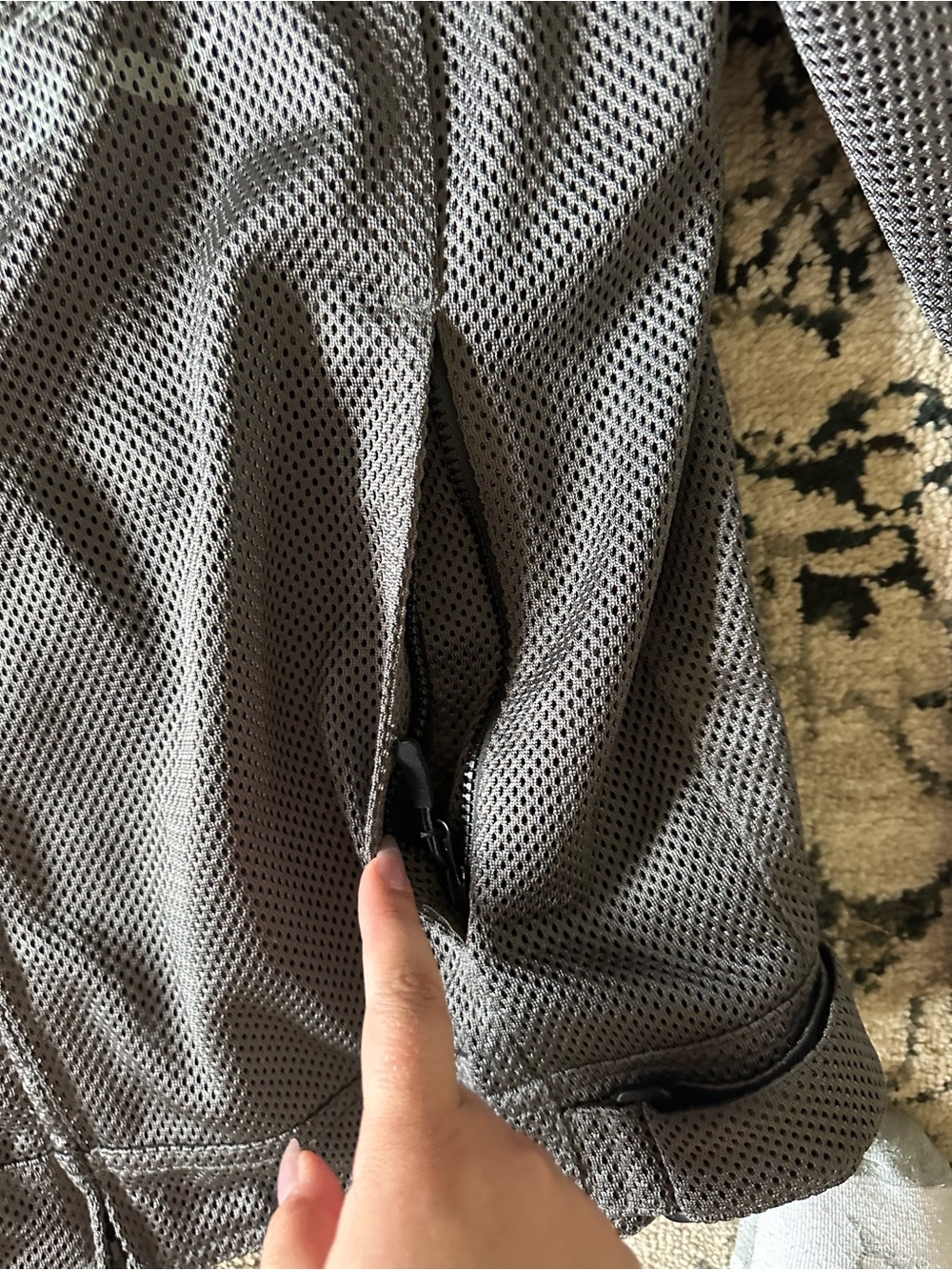 Harley-Davidson Gray Mesh Riding Jacket - Picture 3 of 7
